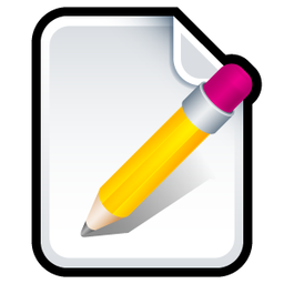 Document Write Icon 256x256 png